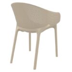 SKY PRO TAUPE ΠΟΛΥΘΡΟΝΑ ΠΟΛ/ΝΙΟΥ 54X60X81εκ. - Image 2
