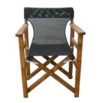 TORINO ΚΑΡΥΔΙ ΣΚΗΝΟΘΕΤΗ ΜΕ ΜΑΥΡΟ TEXTILENE 600gr 59.5X53X45.5-86.5εκ. - Image 2