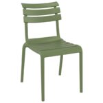 HELEN OLIVE GREEN ΚΑΡΕΚΛΑ ΠΟΛ/ΝΙΟΥ 50X59X84εκ.