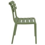 HELEN OLIVE GREEN ΚΑΡΕΚΛΑ ΠΟΛ/ΝΙΟΥ 50X59X84εκ. - Image 3