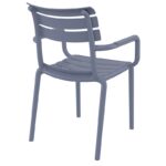 PARIS DARK GREY ΠΟΛΥΘΡΟΝΑ ΠΟΛ/ΝΙΟΥ 58X59X84εκ. - Image 2