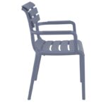 PARIS DARK GREY ΠΟΛΥΘΡΟΝΑ ΠΟΛ/ΝΙΟΥ 58X59X84εκ. - Image 3