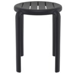 TOM 45εκ. ΣΚΑΜΠΟ BLACK ΠΟΛ/ΝΙΟΥ 34X34X45εκ. - Image 2