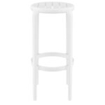 TOM 75εκ. ΣΚΑΜΠΟ WHITE ΠΟΛ/ΝΙΟΥ 36X36X75εκ. - Image 2