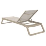 TROPIC ΞΑΠΛΩΣΤΡΑ TAUPE/TAUPE ΑΛΟΥΜ-ΠΟΛ/ΝΙΟΥ 210X72X31εκ. - Image 3