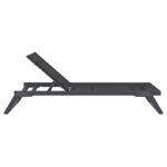 TROPIC ΞΑΠΛΩΣΤΡΑ DARK GREY/BLACK ΑΛΟΥΜ-ΠΟΛ/ΝΙΟΥ 210X72X31εκ. - Image 2