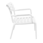 PARIS LOUNGE WHITE ΠΟΛ/ΝΑ ΠΟΛ/ΝΙΟΥ 68X70X76εκ. - Image 3