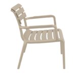 PARIS LOUNGE TAUPE ΠΟΛ/ΝΑ ΠΟΛ/ΝΙΟΥ 68X70X76εκ. - Image 3
