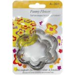 Σετ 3 πρεσαριστά κουπ πατ ζαχαροπλαστικής – Funny flower [00101487] - 6 τεμ.