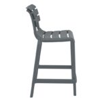 HELEN 65εκ. ΣΚΑΜΠΟ DARK GREY ΠΟΛ/ΝΙΟΥ 52X55X95εκ. - Image 3