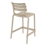 HELEN 65εκ. ΣΚΑΜΠΟ TAUPE ΠΟΛ/ΝΙΟΥ 52X55X95εκ. - Image 2