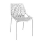 Σετ Τραπεζαρίας 5τμχ Vegas Air White 100X100/140Χ75εκ. - Image 2