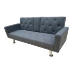 REST/ARMS GREY ΥΦΑΣΜΑ ΚΑΝΑΠΕΣ-ΚΡΕΒΑΤΙ 188X88X79εκ. - Image 2