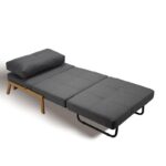 SARA Q GREY ΥΦΑΣΜΑ ΠΟΛΥΘΡΟΝΑ/ΚΡΕΒΑΤΙ 95Χ96Χ79εκ. - Image 2