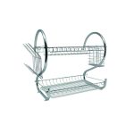 Πιατοθήκη διώροφη μεταλλική 40 cm* 40 cm [00109331] - 2 τεμ.