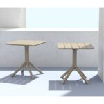 PARIS TAUPE 70X70X74εκ. ΤΡΑΠΕΖΙ ΠΟΛ/ΝΙΟΥ - Image 3