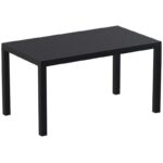 Σετ Τραπεζαρίας 5τμχ Ares Loft Black 140Χ80Χ75εκ. - Image 3