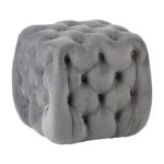 ASTRA ΣΚΑΜΠΟ GREY VELVET ΥΦΑΣΜΑ 45X45Χ45εκ. - Image 3