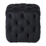 ASTRA ΣΚΑΜΠΟ BLACK VELVET ΥΦΑΣΜΑ 45X45Χ45εκ. - Image 3
