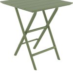 HELEN OLIVE GREEN 60Χ60X74εκ. ΤΡΑΠΕΖΙ ΠΤΥΣ/ΝΟ ΠΟΛ/ΝΙΟΥ