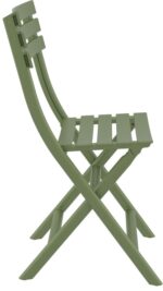 HELEN ΠΤΥΣ/ΝΗ OLIVE GREEN ΚΑΡΕΚΛΑ ΠΟΛ/ΝΙΟΥ 42X47X83εκ. - Image 3