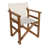 TORINO ΚΑΡΥΔΙ ΣΚΗΝΟΘΕΤΗ ΜΕ ΕΚΡΟΥ ΥΦΑΣΜΑ 59.5X53X45.5-86.5εκ.