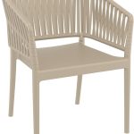 PORTOFINO TAUPE ΠΟΛΥΘΡΟΝΑ ΠΟΛ/ΝΙΟΥ 58X58X80εκ.