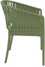 PORTOFINO OLIVE GREEN ΠΟΛΥΘΡΟΝΑ ΠΟΛ/ΝΙΟΥ 58X58X80εκ. - Image 3