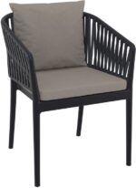 PORTOFINO ΜΑΞΙΛΑΡΙ ΠΛΑΤΗΣ LIGHT BROWN 48X55X5εκ. - Image 3