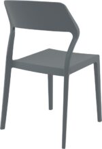SNOW DARK GREY ΚΑΡΕΚΛΑ ΠΟΛ/ΝΙΟΥ 52X56X83εκ. - Image 2