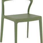SNOW OLIVE GREEN ΚΑΡΕΚΛΑ ΠΟΛ/ΝΙΟΥ 52X56X83εκ.