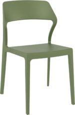SNOW OLIVE GREEN ΚΑΡΕΚΛΑ ΠΟΛ/ΝΙΟΥ 52X56X83εκ.