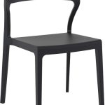 SNOW BLACK ΚΑΡΕΚΛΑ ΠΟΛ/ΝΙΟΥ 52X56X83εκ.