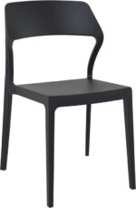SNOW BLACK ΚΑΡΕΚΛΑ ΠΟΛ/ΝΙΟΥ 52X56X83εκ.