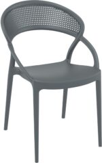 SUNSET DARK GREY ΚΑΡΕΚΛΑ ΠΟΛ/ΝΙΟΥ 54Χ56Χ82εκ.
