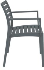 ARTEMIS DARK GREY ΠΟΛΥΘΡΟΝΑ ΠΟΛ/ΝΙΟΥ 58X58X83.5εκ. - Image 3