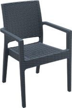 IBIZA DARK GREY ΠΟΛΥΘΡΟΝΑ ΠΟΛ/ΝΙΟΥ 58Χ59Χ87εκ.