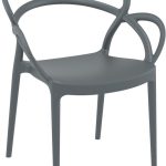 MILA DARK GREY ΠΟΛΥΘΡΟΝΑ ΠΟΛ/ΝΙΟΥ 57Χ56Χ82εκ.