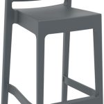 MAYA 75εκ. ΣΚΑΜΠΟ DARK GREY ΠΟΛ/ΝΙΟΥ 45Χ51Χ108εκ.
