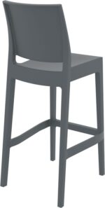 MAYA 75εκ. ΣΚΑΜΠΟ DARK GREY ΠΟΛ/ΝΙΟΥ 45Χ51Χ108εκ. - Image 2