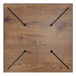 HPL 69X69 ΕΠΙΦΑΝΕΙΑ BLACK CARRARA 12mm - Image 2