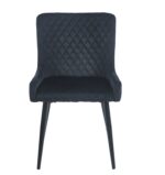 VANESA BLACK VELVET ΥΦΑΣΜΑ ΚΑΡΕΚΛΑ ΜΕΤΑΛΛΙΚΗ 46X62X86εκ. - Image 2