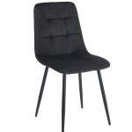 OSCAR BLACK VELVET ΥΦΑΣΜΑ ΚΑΡΕΚΛΑ ΜΕΤΑΛΛΙΚΗ 43Χ51Χ90εκ.