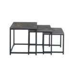 NOLAN SET 3 ΤΜΧ ΤΡΑΠΕΖΑΚΙΑ CEMENT 50X50X50-45X45X45-40X40X40εκ. - Image 2