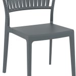 PORTOFINO DARK GREY ΚΑΡΕΚΛΑ ΠΟΛ/ΝΙΟΥ 52X56X83εκ.