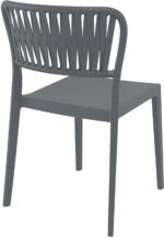 PORTOFINO DARK GREY ΚΑΡΕΚΛΑ ΠΟΛ/ΝΙΟΥ 52X56X83εκ. - Image 2