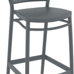 PORTOFINO 65εκ. ΣΚΑΜΠΟ DARK GREY ΠΟΛ/ΝΙΟΥ 48X52X96εκ.