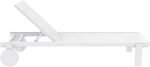 CASABLANCA ΞΑΠΛΩΣΤΡΑ WHITE/WHITE ΑΛΟΥΜ-ΠΟΛ/ΝΙΟΥ 190X74X31εκ. - Image 3