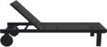 CASABLANCA ΞΑΠΛΩΣΤΡΑ BLACK/BLACK ΑΛΟΥΜ-ΠΟΛ/ΝΙΟΥ 190X74X31εκ. - Image 3