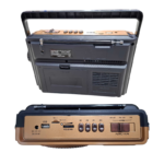 Επαναφορτιζόμενο ραδιόφωνο - PX-101BT - 020023 - Gold - Image 2